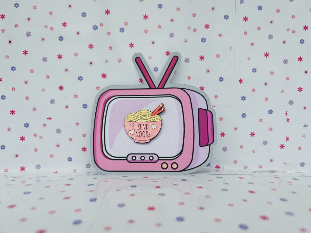 Broche / Pin's big nouilles