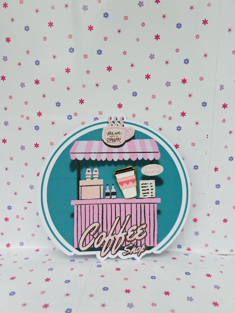 Broche / Pin's Love Coffee