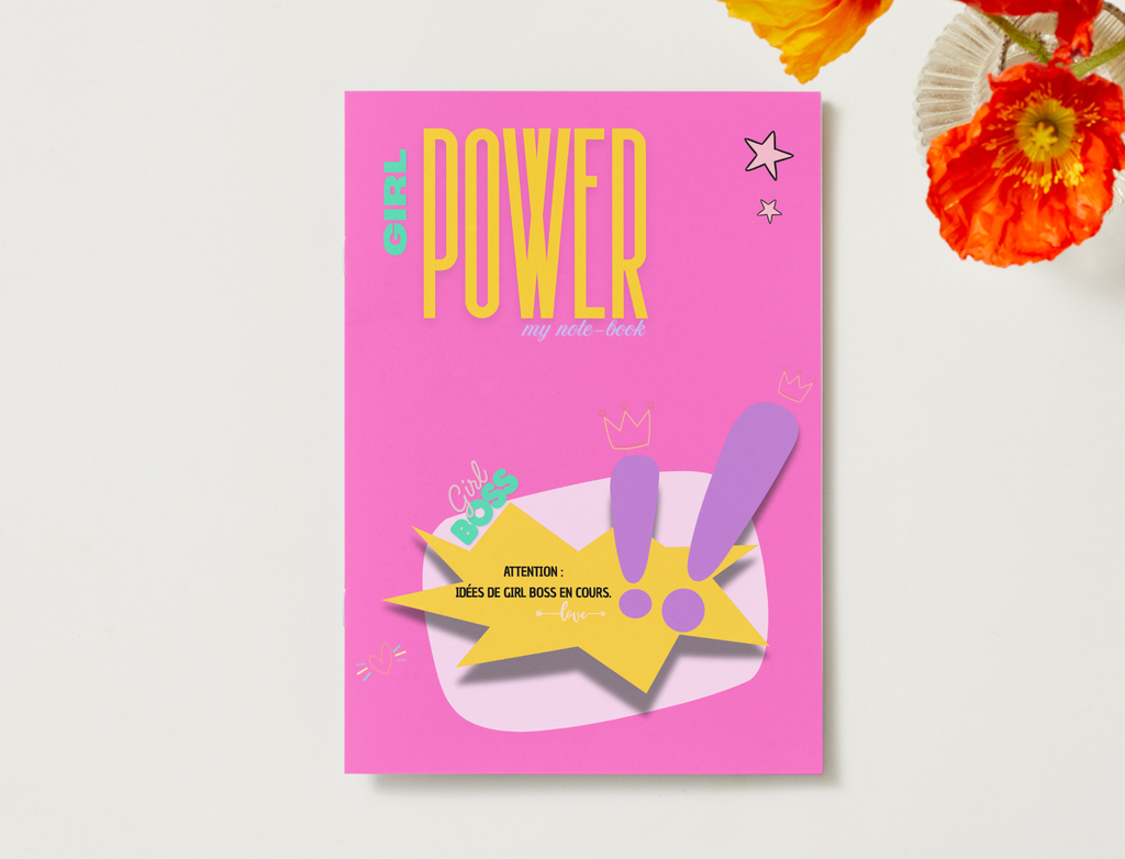 Carnet A5 " Girl Power"