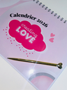 Calendrier LOVE 2026