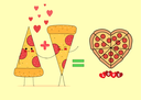 carte I love pizza