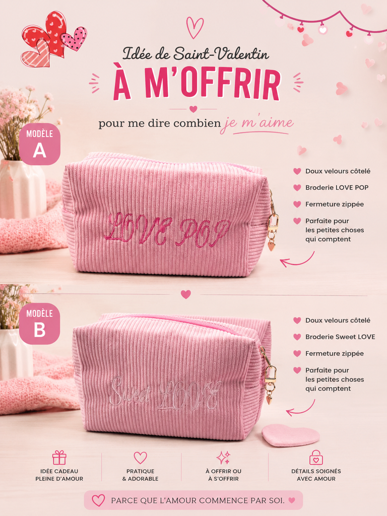 Pochette / Trousse SWEET LOVE