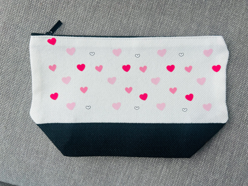 Pochette "petit coeurs"