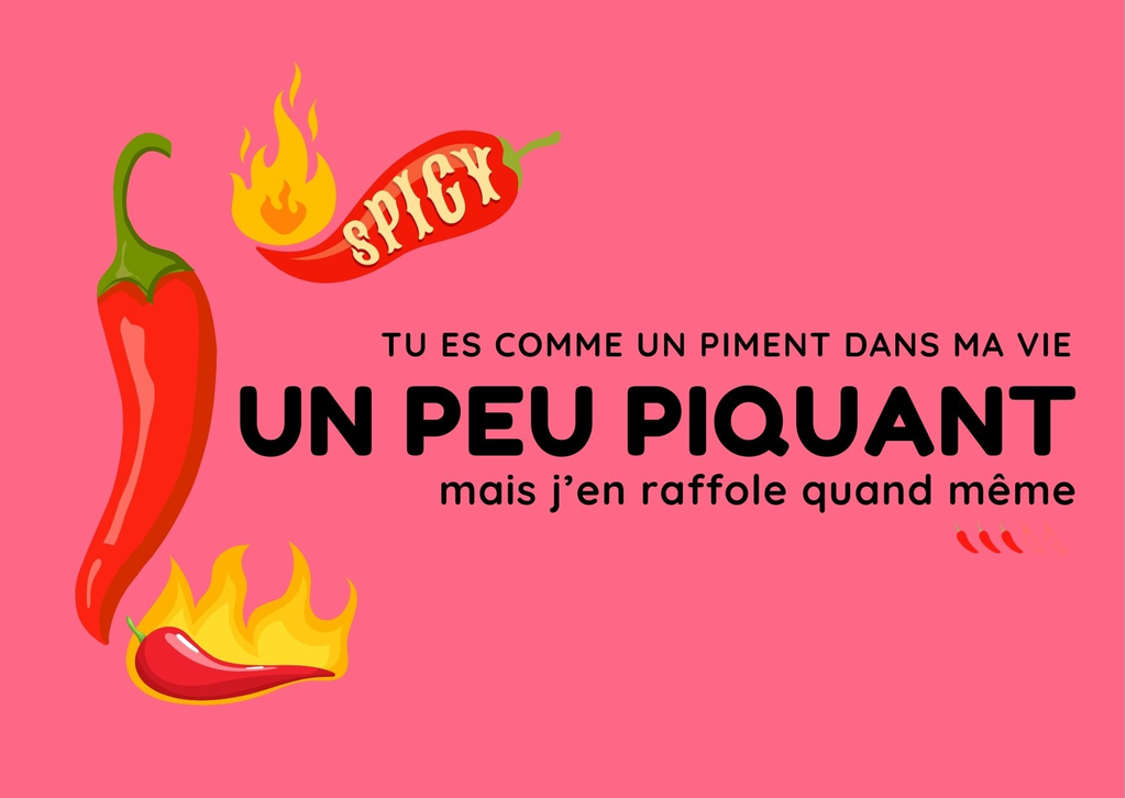 carte Spicy piquant