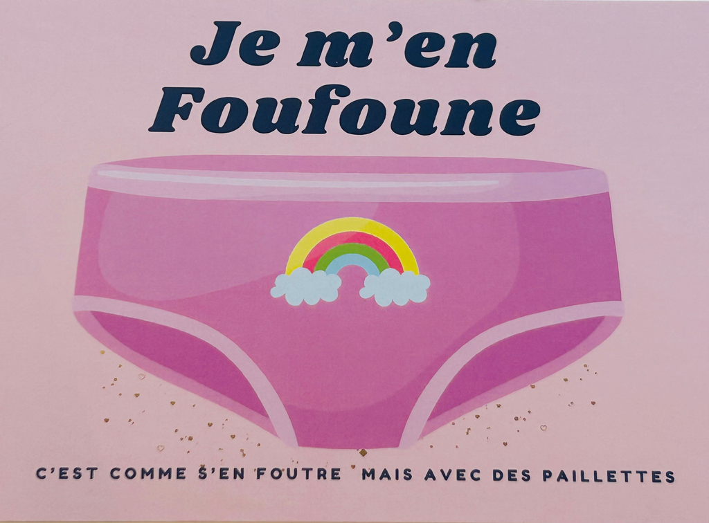 carte je m'en F...