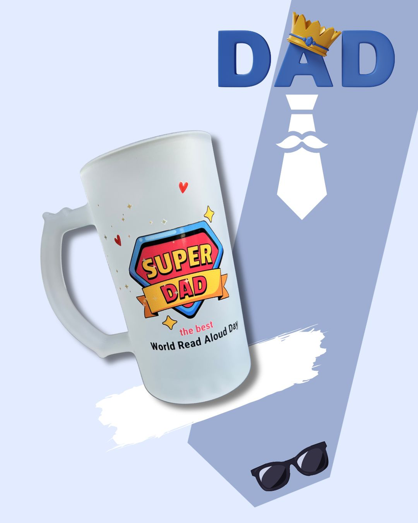 Verre à bière papa