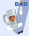 Verre à bière papa