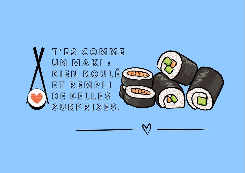 carte sushi