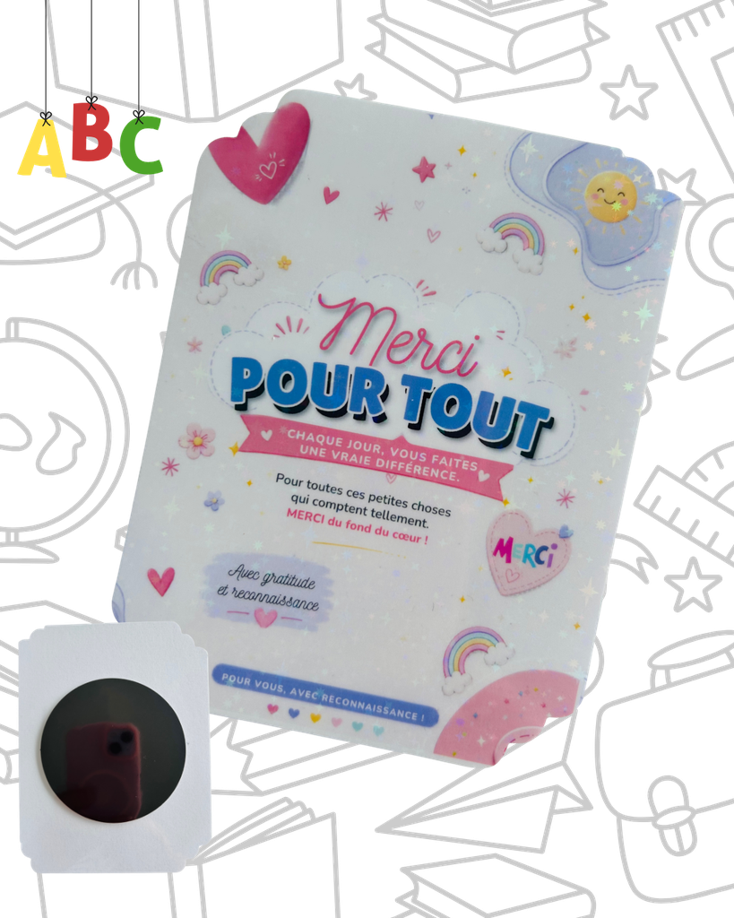 Carte magnétique pour tableau