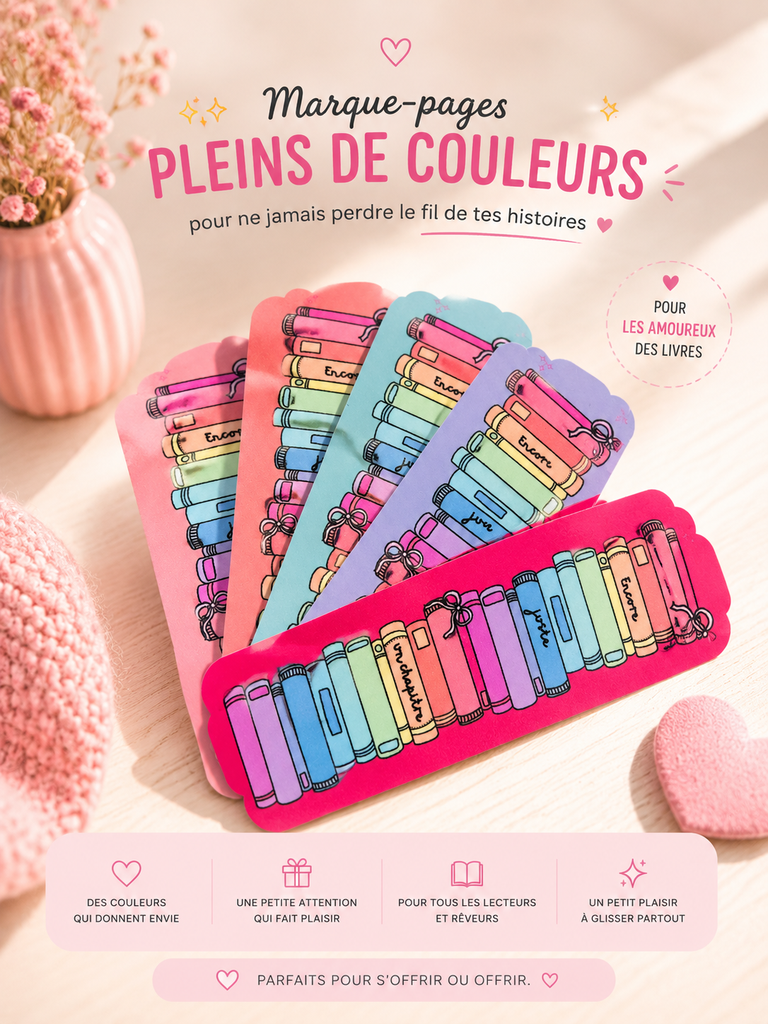 Marque page Livre