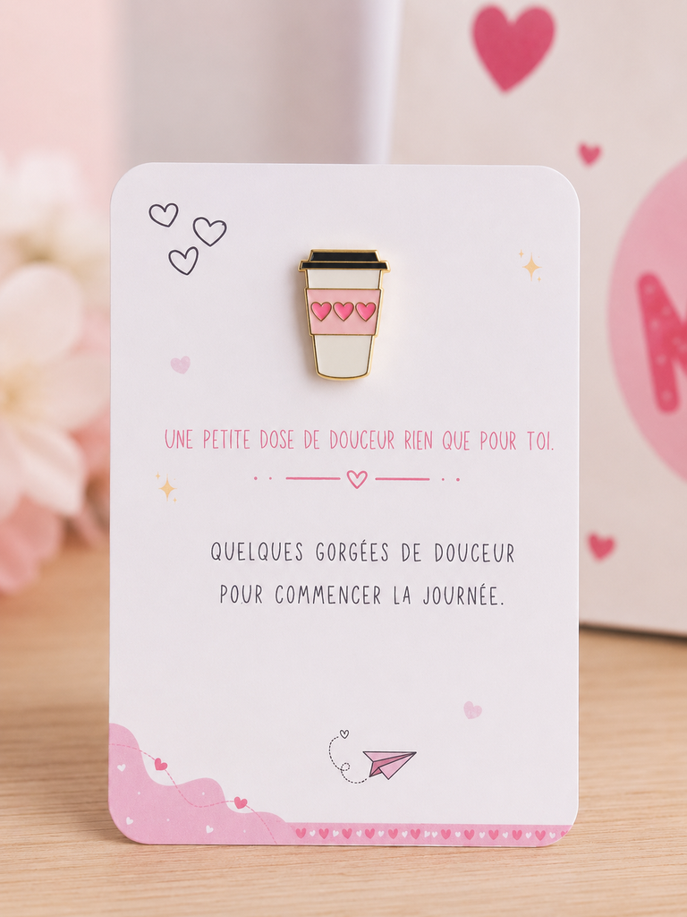 Carte d'attention - douceur cafe