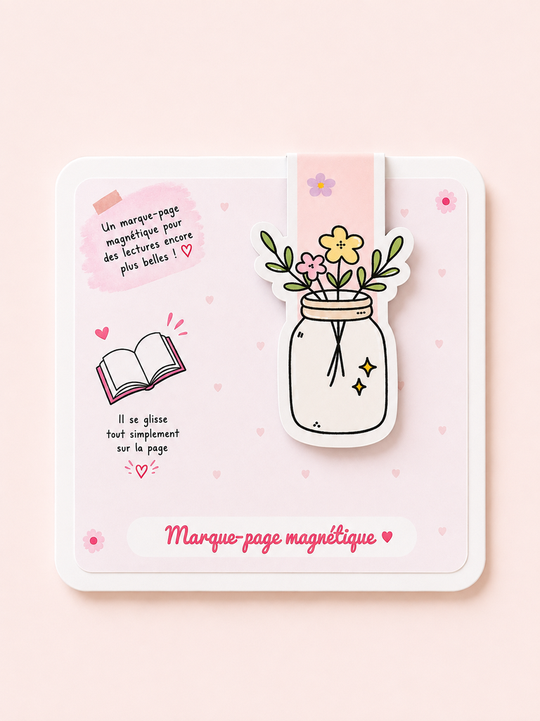 Marque-page magnétique