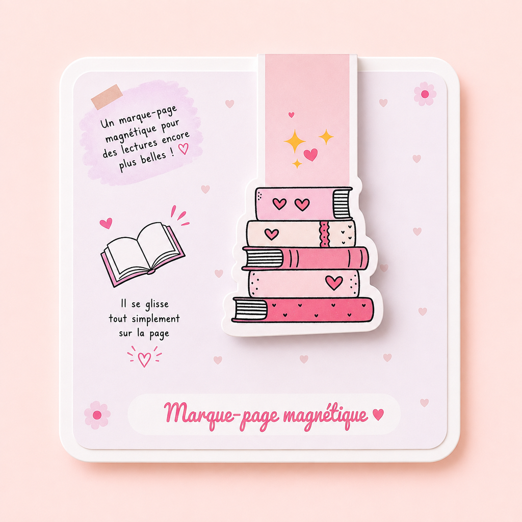 Marque-page magnétique