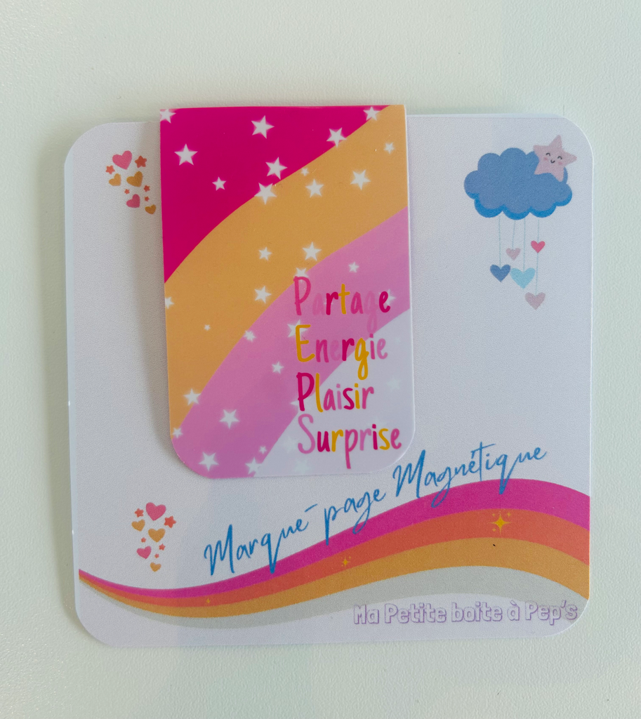 marque page magnétique de rentrée