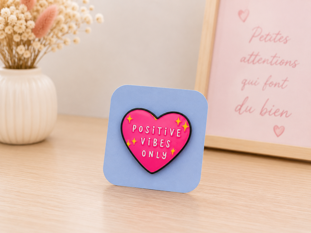 Broche / Pin's Positive attitude