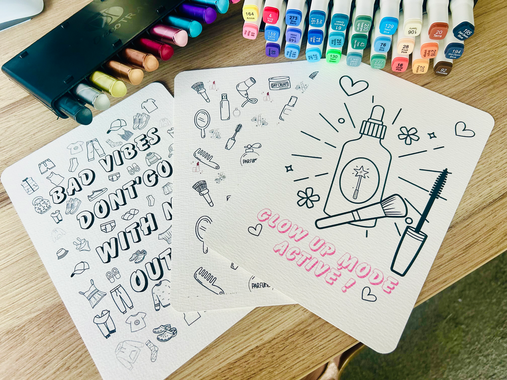 lot de coloriage