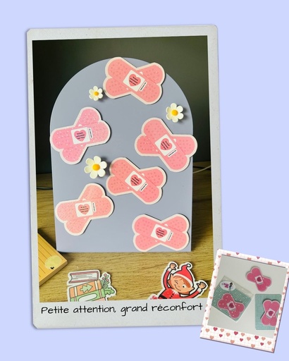Magnet Un petit pansement tout doux, juste pour toi